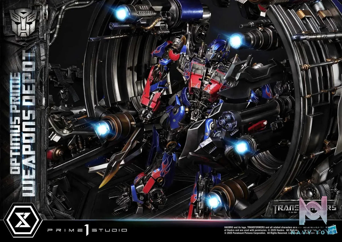 Prime 1 Studio – Museum Masterline Transformers: Dark of the Moon (Film) Optimus Prime Weapons Depot MMTFM-38 MMTFM-38S (Licensed)