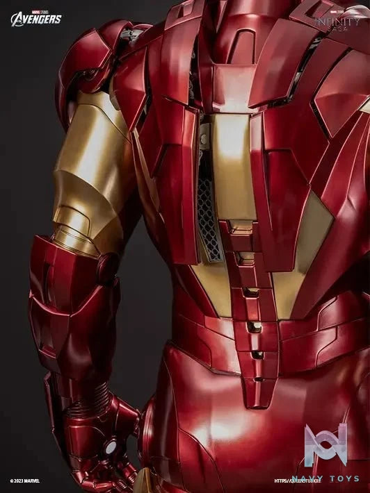 QUEEN Studio - Marvel Iron Man Mark VI 1/1 Statue (Licensed) resin statue Navy Toys anime figure
