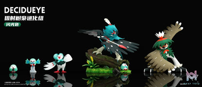 Wonder Studio – Pokémon Decidueye Evolution Group