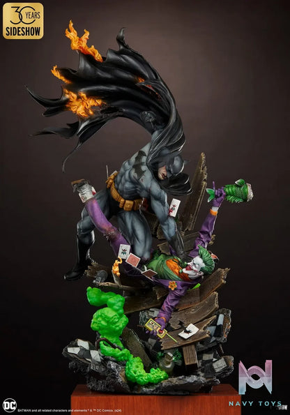 Sideshow Collectibles – DC Comics 32-inch Batman vs. Joker (Licensed)