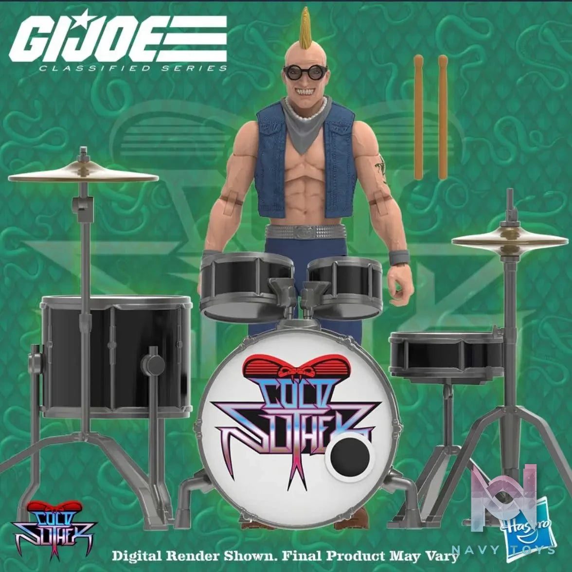 Hasbro Studio – G.I. JOE SDCC COLD SLITHER (Licensed)