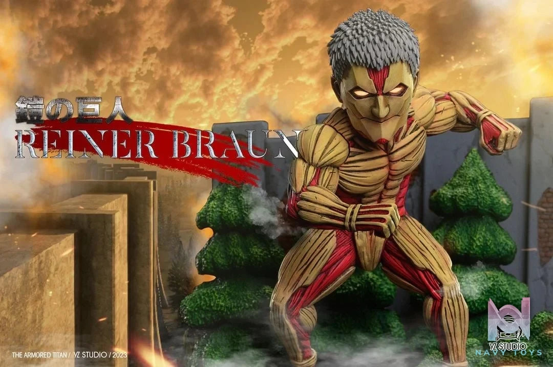 Armored Titan - Attack On Titan - YZ Studio resin statue yz studio anime figure