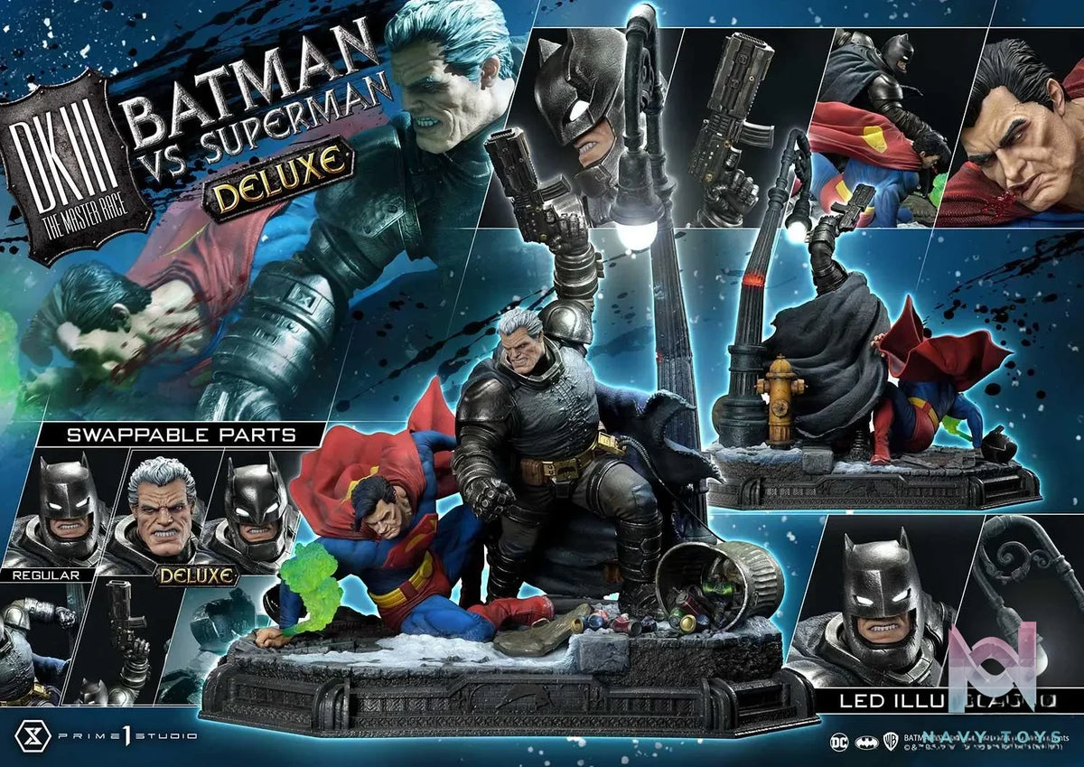 Prime 1 Studio – Ultimate Diorama Masterline Batman:The Dark Knight Returns (Comics) Batman versus Superman UDMDCDK3-01 UDMDCDK3-01DX UDMDCDK3-01DXS(Licensed)