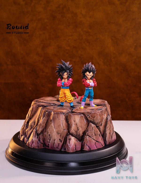 Round Studio – Dragon Ball GT Super Saiyan 4 Goku & Super Saiyan 4 Vegeta