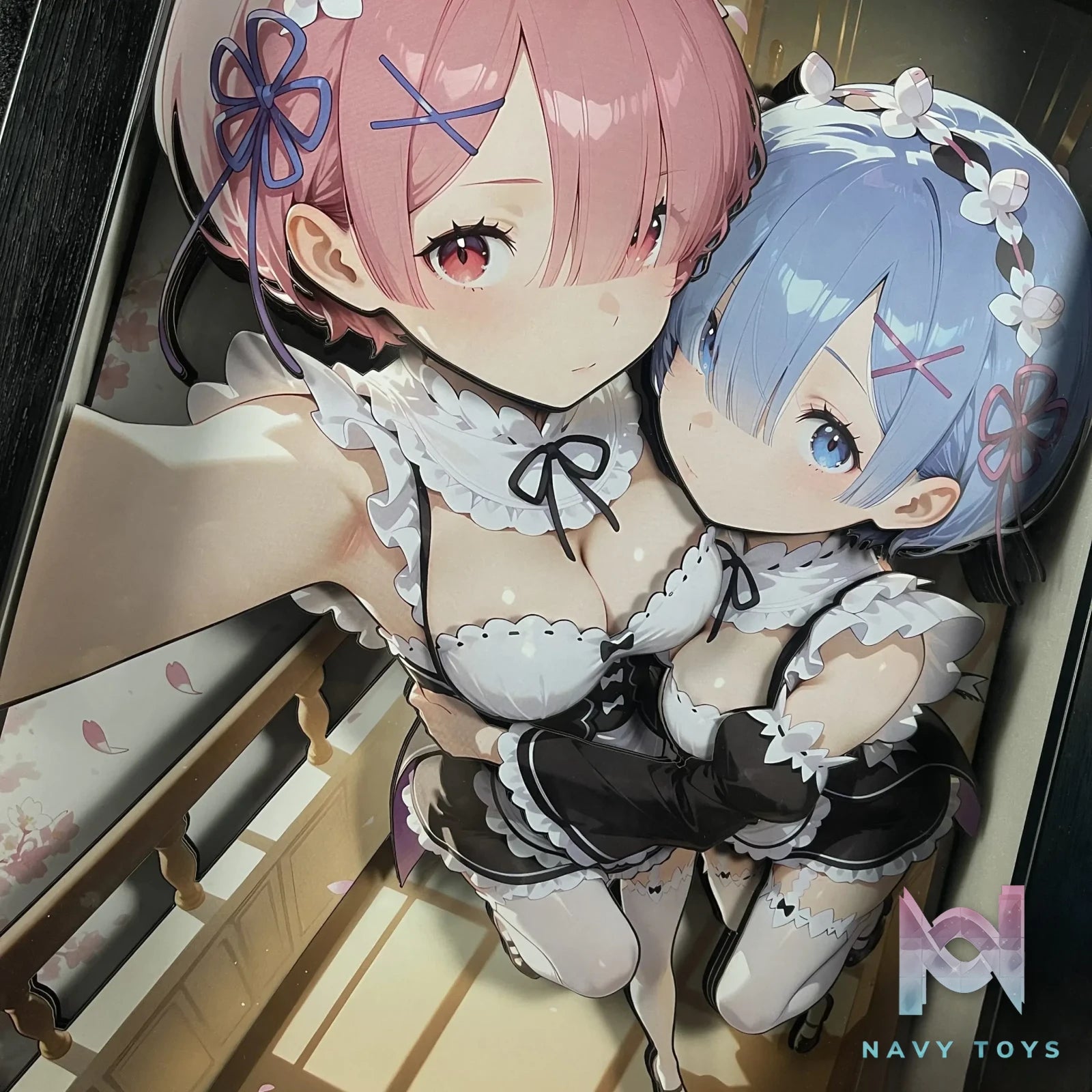 B&W Studio – Re:Zero Ram & Rem