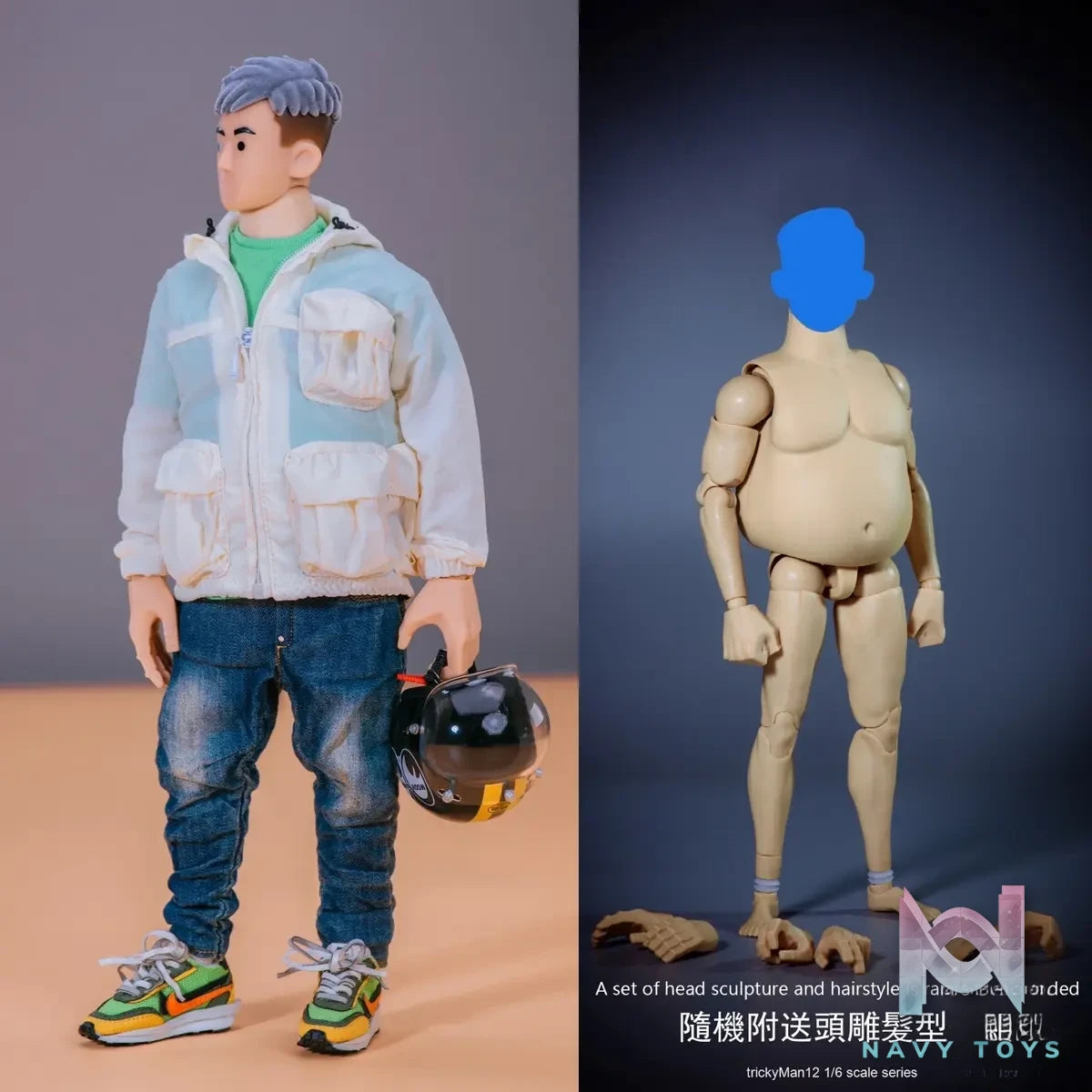 TrickyMan12 – Original 1/6 CITYRIDER style clothing set (Licensed)