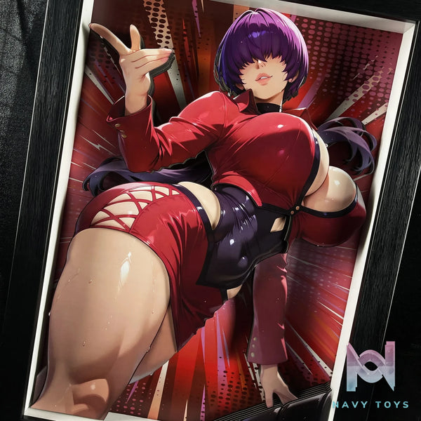B&W Studio – Shermie 3D Decorative Painting The King of Fighters