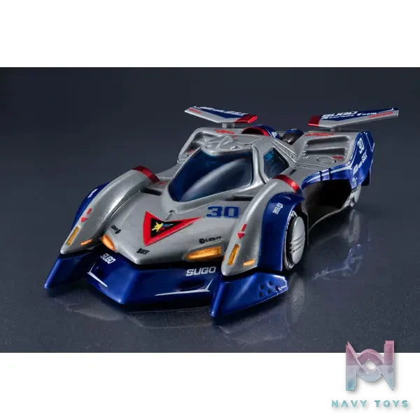 Megahouse – C.F.C. -Heritage Edition- Future GPX Cyber Formula Asurada G.S.X Aero Mode X Knight Savior 005 X Missionnel VR-4 (Licensed)