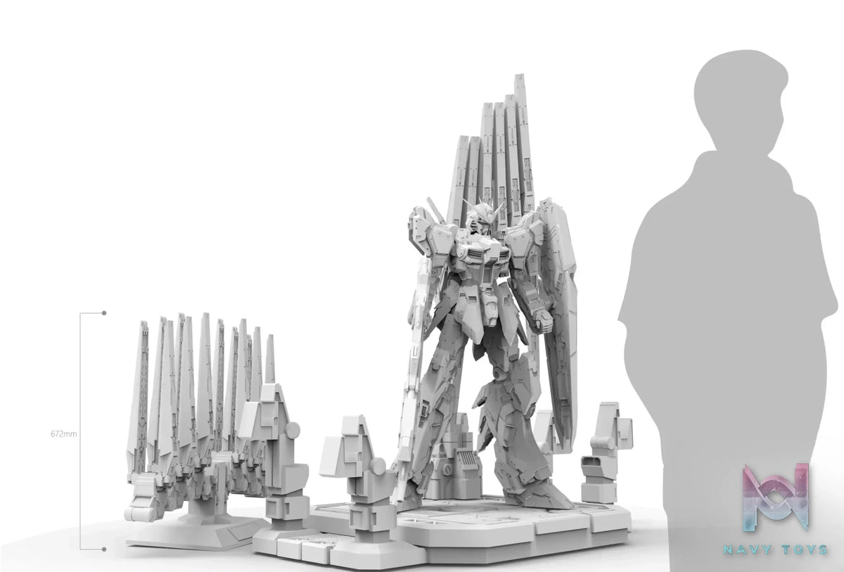 Mecha era Studio – Mobile Suit Gundam Space Warrior Mobile Form 093 and Heavy Armor Form 093-2