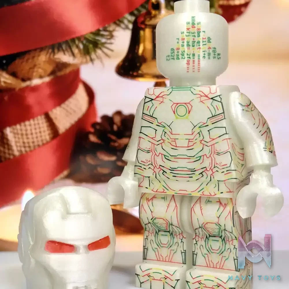 LEYILEBRICK Studio – Iron Man Glow in the dark Iron Man