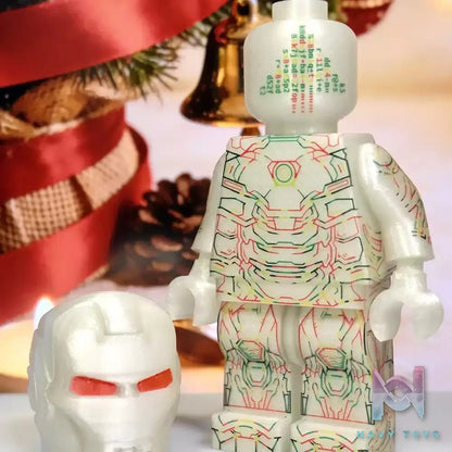 LEYILEBRICK Studio – Iron Man Glow in the dark Iron Man
