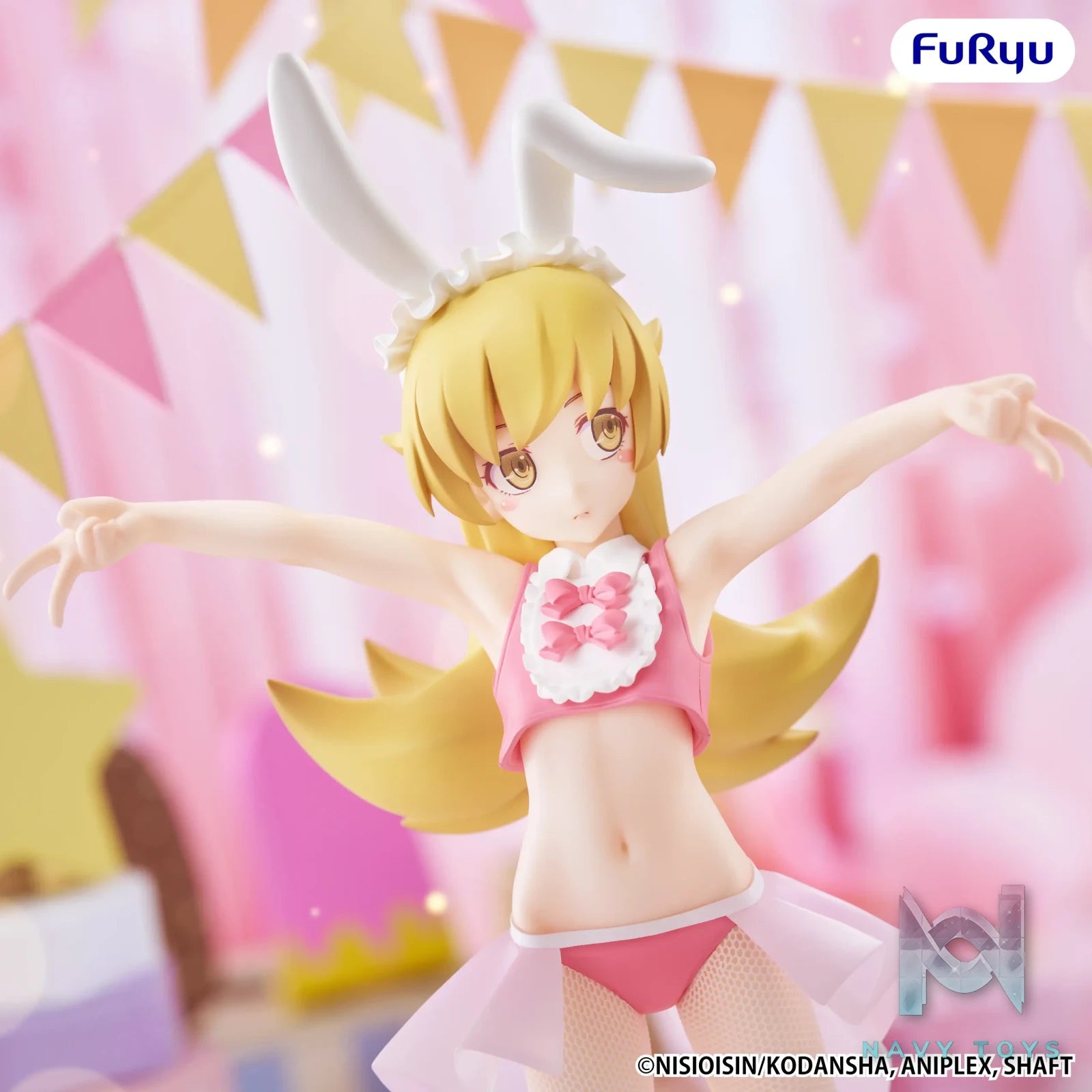 FURYU – Monogatari Series BiCute Bunnies Figure – Shinobu Oshino (Licensed)