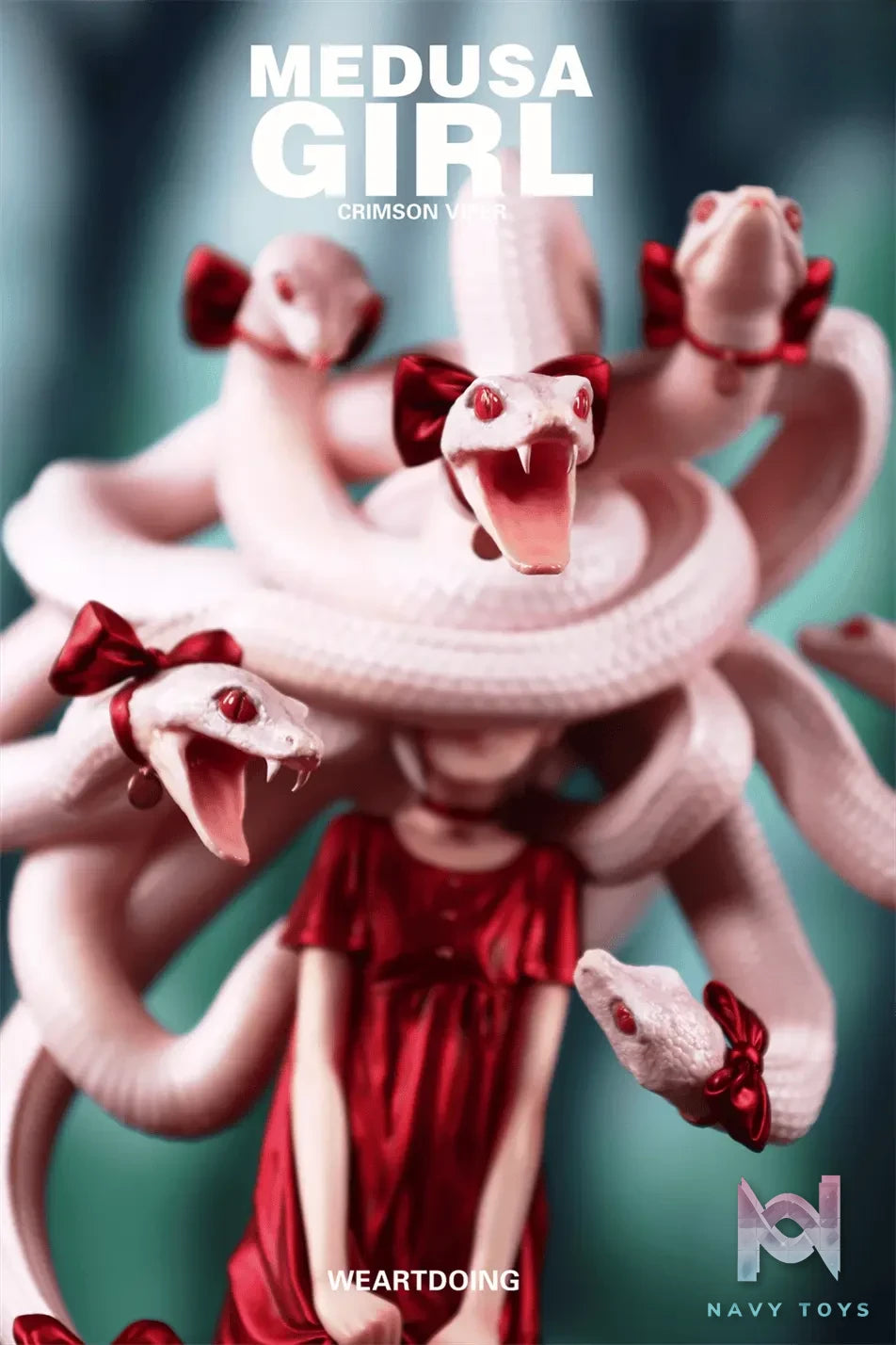 WeArtDoing Studio – Medusa Girl-Green Viper X Crimson Viper (Licensed)