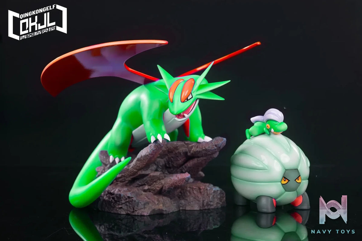 QINGKONGELF Studio – Bagon X Shelgon X Salamence Pokémon