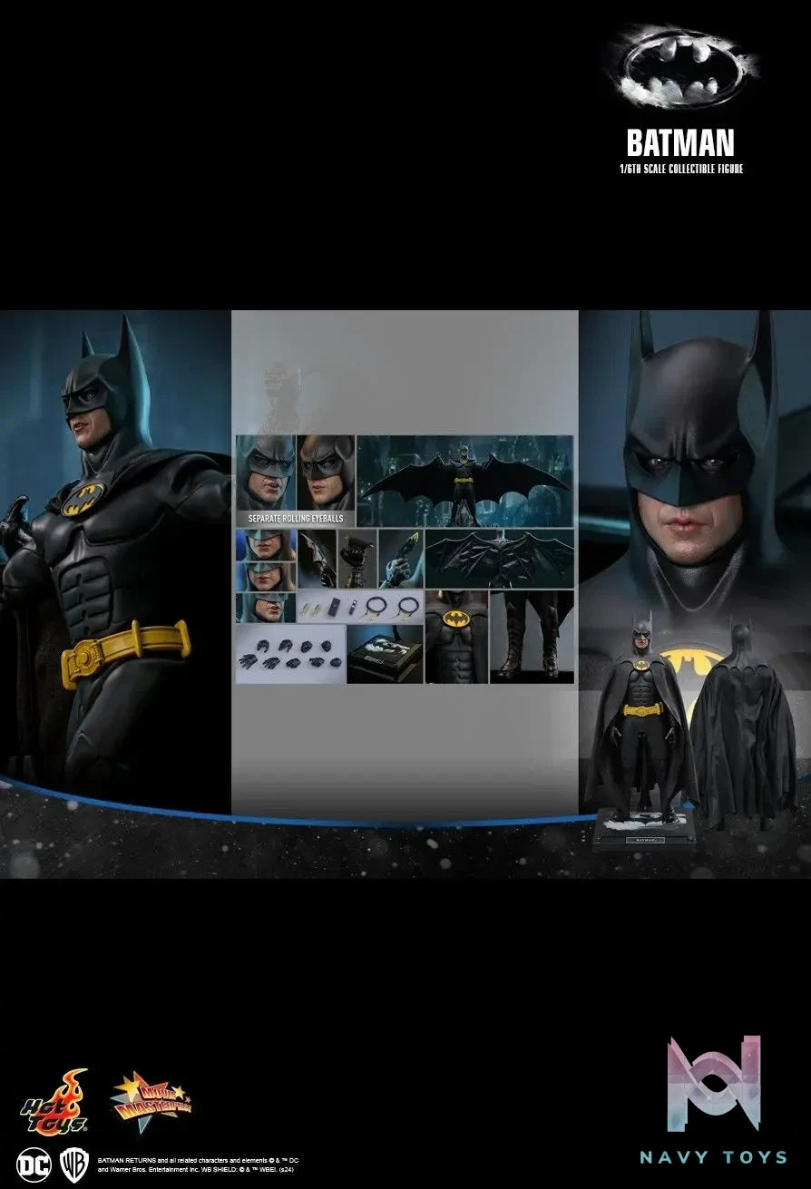 Hottoys Studio – Batman Returns Batman 1/6th scale Collectible Figure MMS769 MMS770