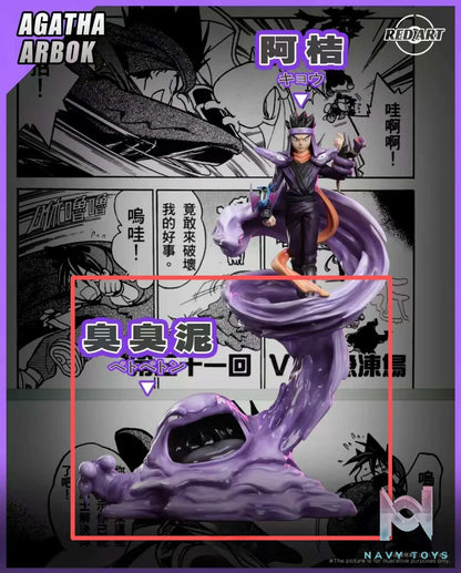 Red Art Studio – Special Edition Koga X Muk Pokémon