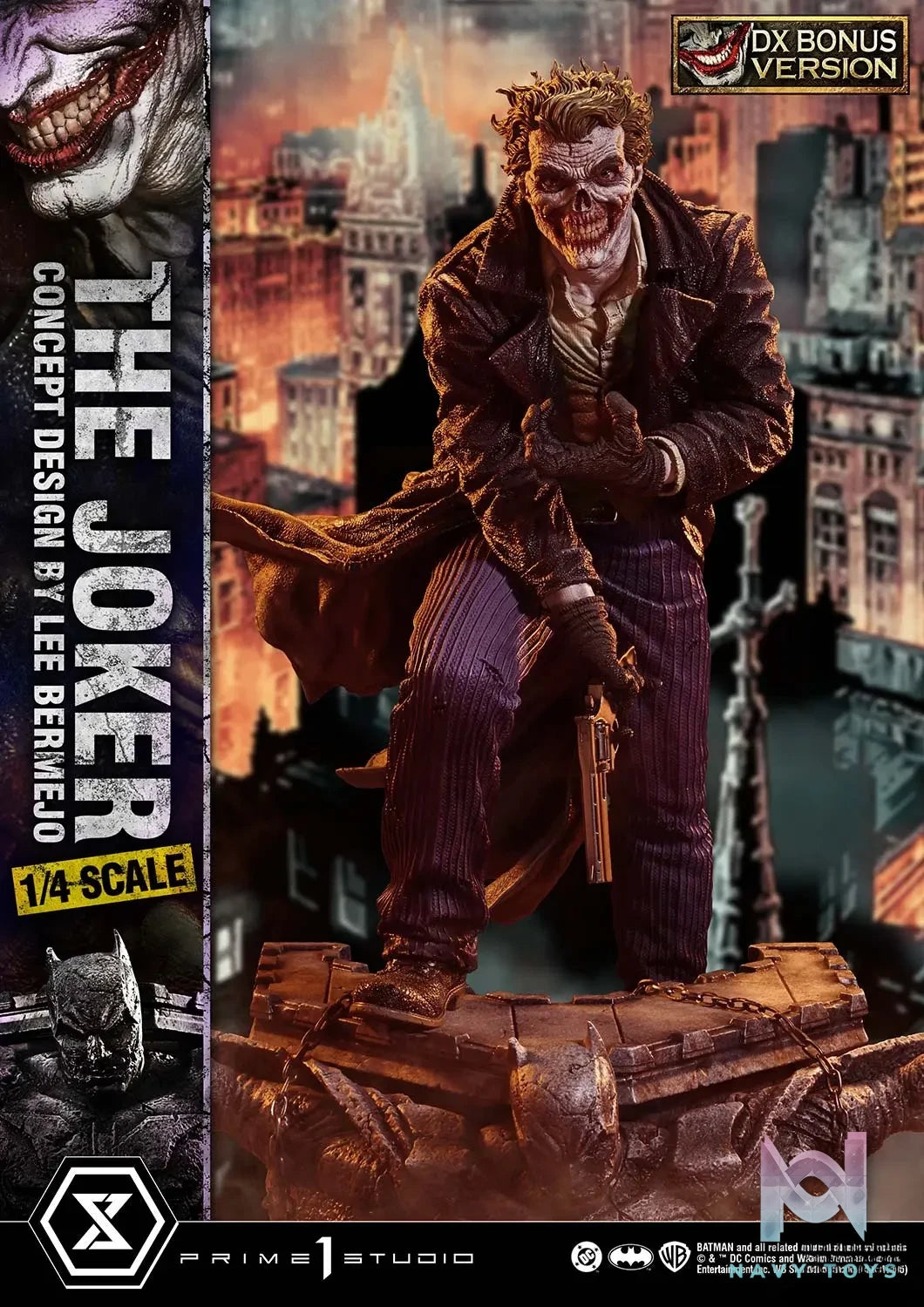 Prime 1 Studio – Ultimate Premium Masterline Batman (Comics) The Joker (Concept Design by Lee Bermejo) UPMDC-15 UPMDC-15DX UPMDC-15DXS (Licensed)
