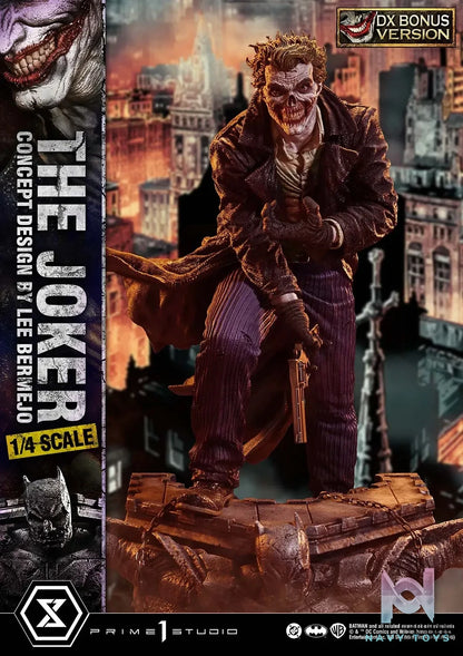 Prime 1 Studio – Ultimate Premium Masterline Batman (Comics) The Joker (Concept Design by Lee Bermejo) UPMDC-15 UPMDC-15DX UPMDC-15DXS (Licensed)
