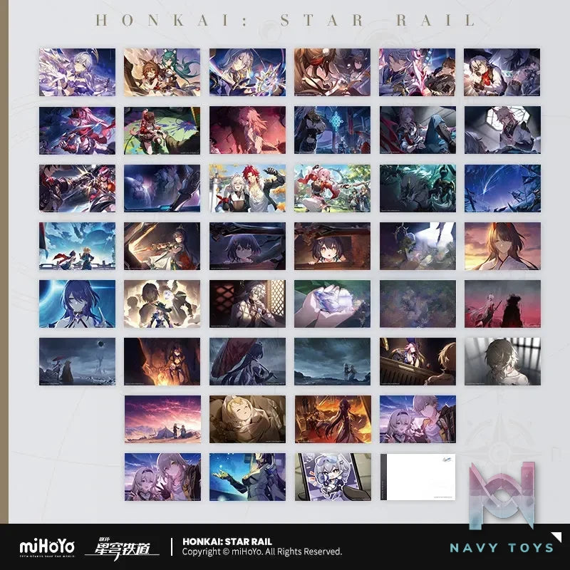 miHoYo – Honkai: Star Rail Memories with You Series Postcard Set (Licensed)