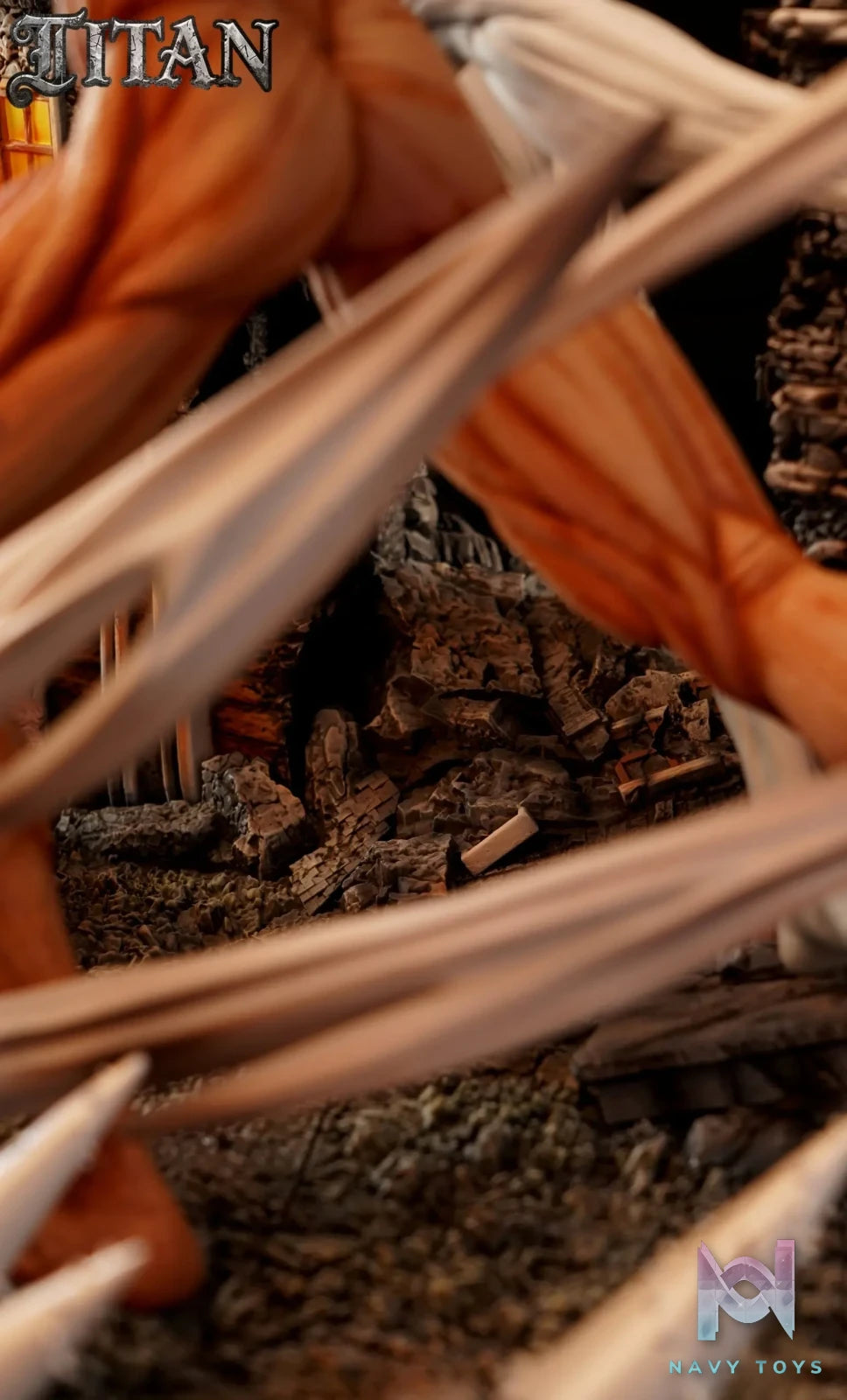 TITAN Studio – The Great Titan 01 War Hammer Titan VS. Attack Titan Attack on Titan