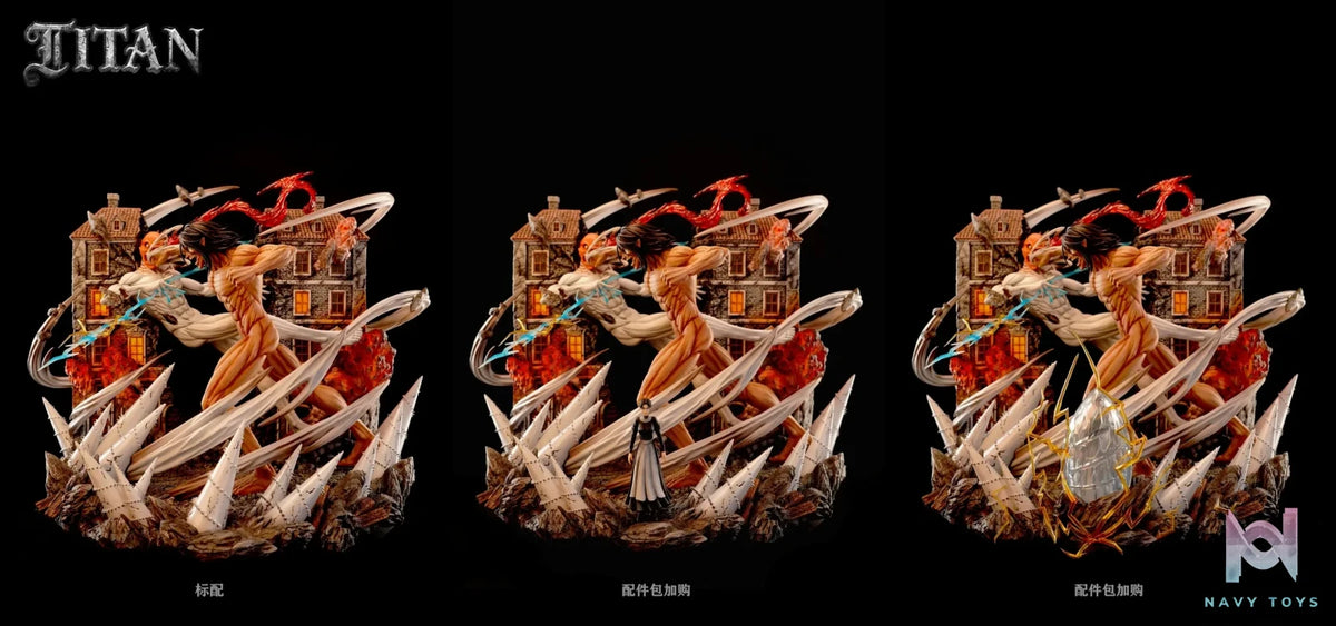 TITAN Studio – The Great Titan 01 War Hammer Titan VS. Attack Titan Attack on Titan
