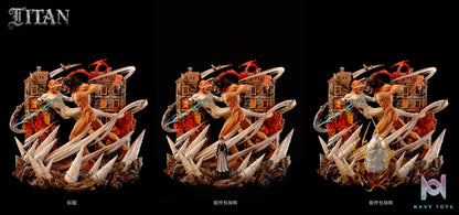 TITAN Studio – The Great Titan 01 War Hammer Titan VS. Attack Titan Attack on Titan