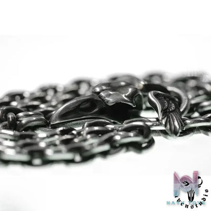 Raven Studio (silver jewelry) – Original Design 5.5mm Raven Exclusive Curb Chain Necklace Original