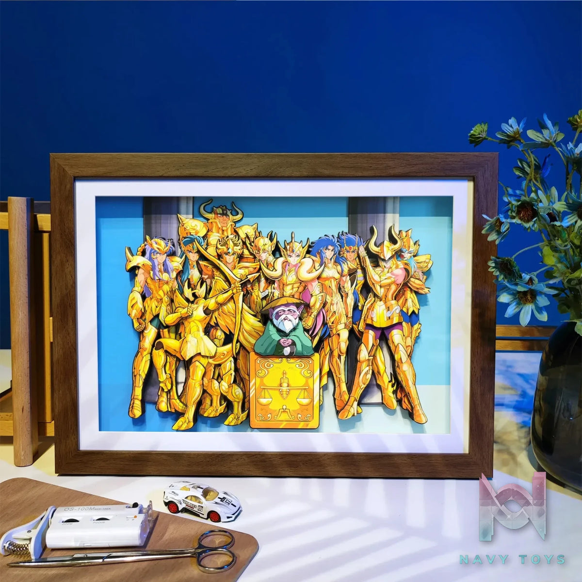 Yu Zhi Jiang Studio – Saint Seiya Multiple Characters 3D Decorative Painting Series #4 Saint Seiya