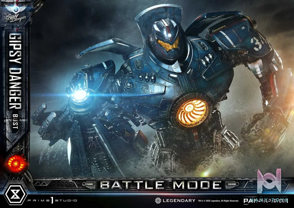 Prime 1 Studio – Life Size Bust Pacific Rim (Film) Gipsy Danger Battle Mode LSPACRIM-02 (Licensed)