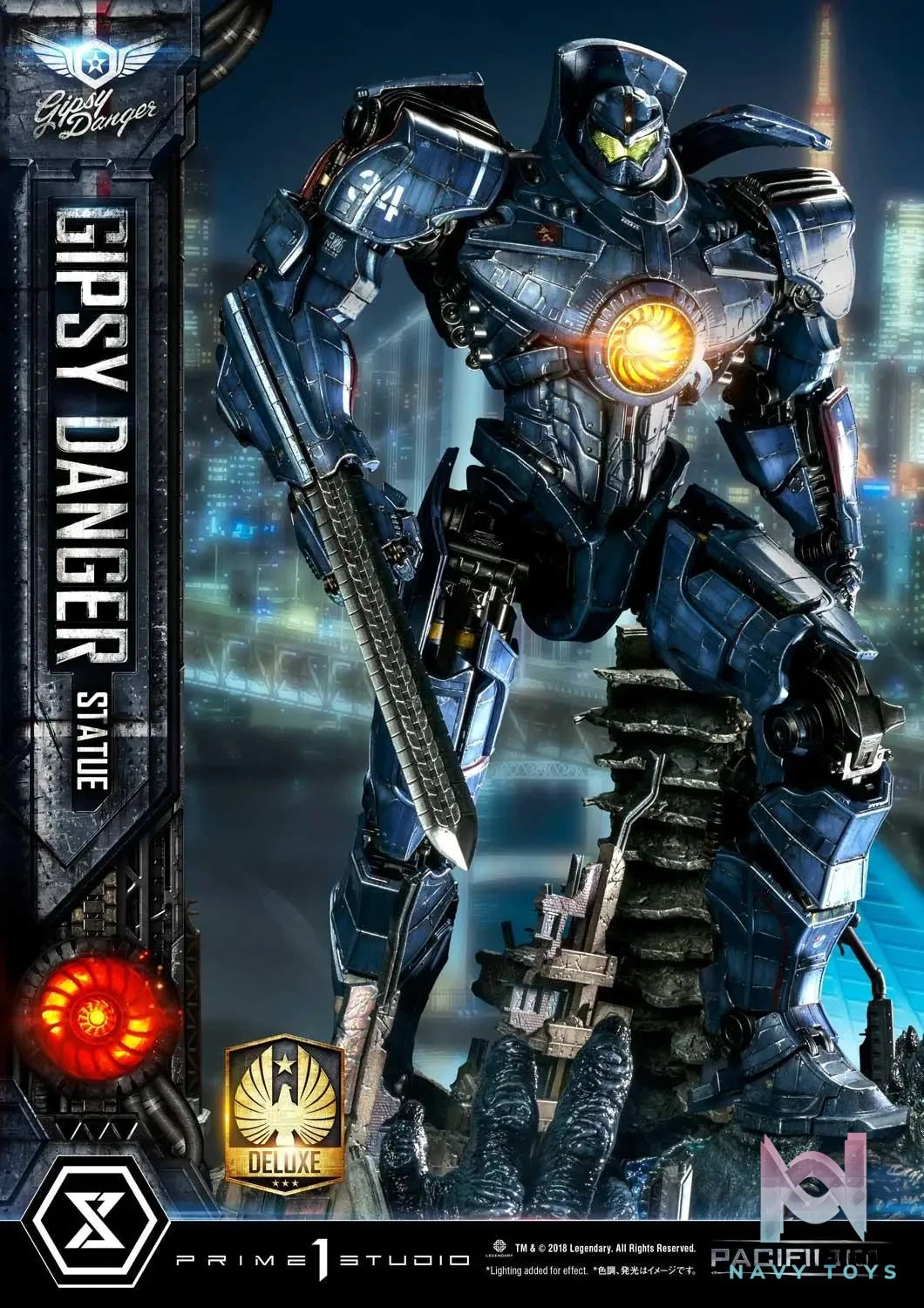 Prime 1 Studio – Ultimate Diorama Masterline Pacific Rim Gipsy Danger UDMPACRIM-01 UDMPACRIM-01DX (Licensed)