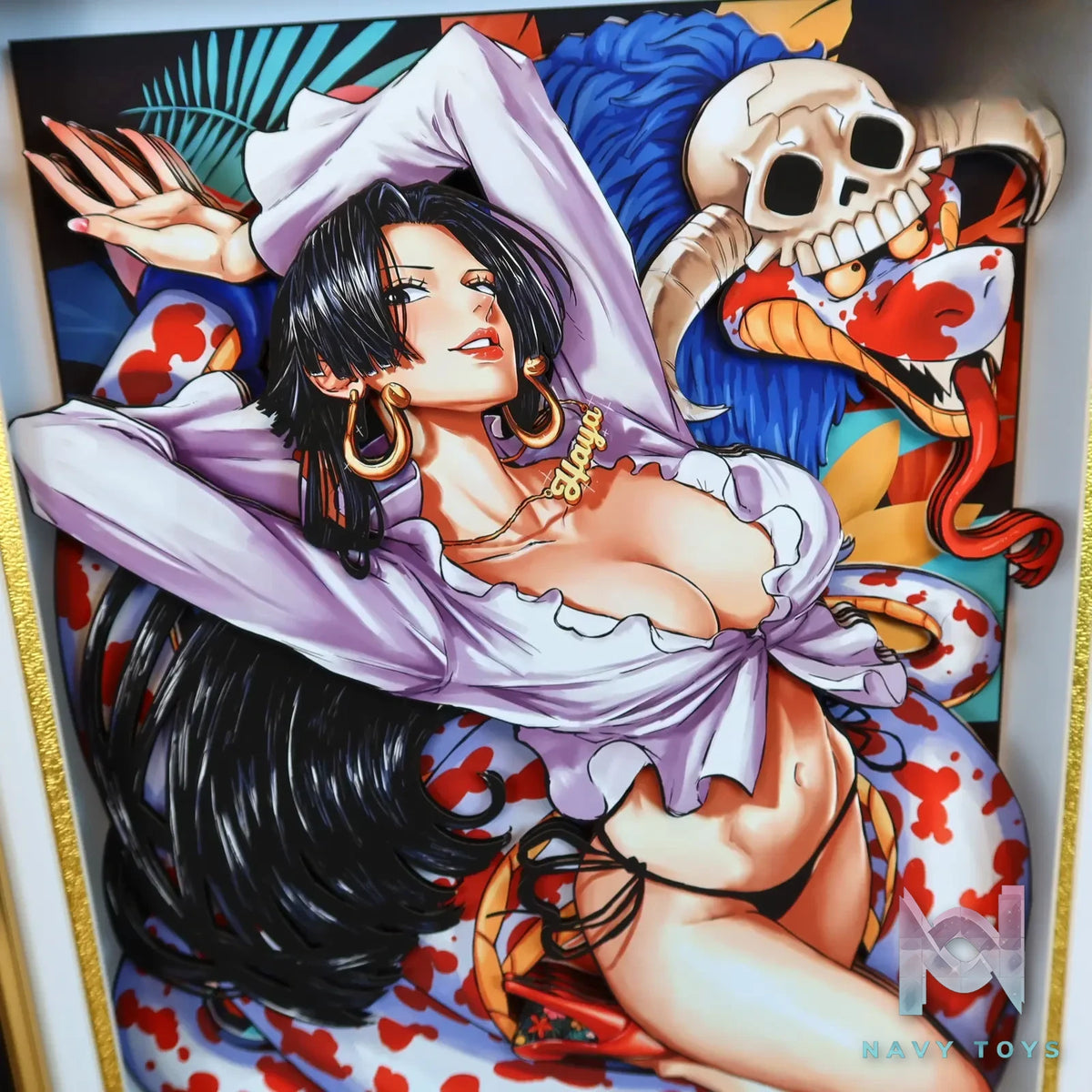KALA HOME Studio – Boa Hancock 3D Decorative Painting One Piece