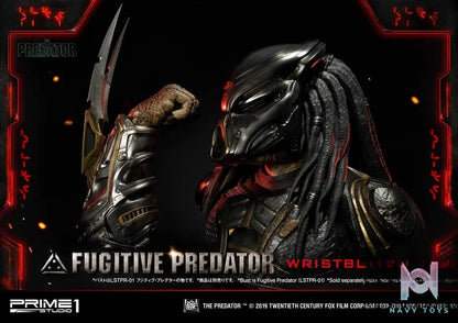 Prime 1 Studio – Life Size Bust The Predator (Film) Fugitive Predator Wristblades LSTPR-02 (Licensed)