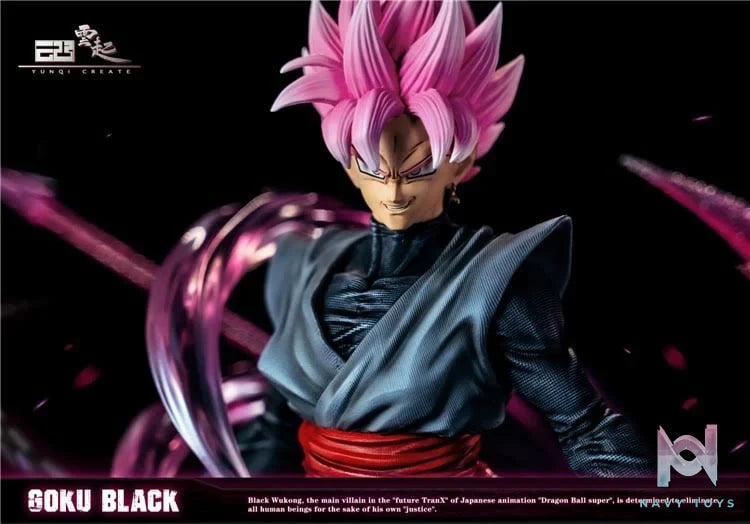 Yunqi Studio - Black Goku resin statue yunqi studio anime figure