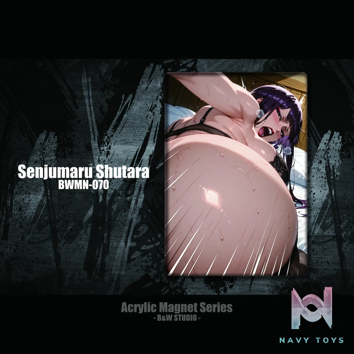 B&W Studio – Acrylic Fridge Magnet Senjumaru Shutara BWMN-070 Bleach