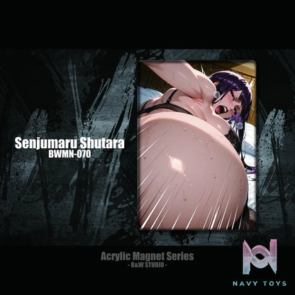 B&W Studio – Acrylic Fridge Magnet Senjumaru Shutara BWMN-070 Bleach