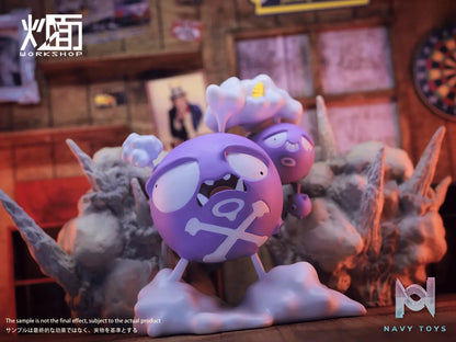 CM Studio – Pokémon Yakisoba Studio Pokémon Sand Sculpture Series #1 – Team Rocket Ultimate Three Idiots
