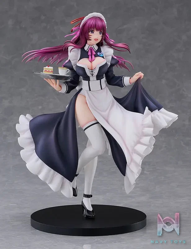 DMM Factory – Maid Maison Hanikami Kanojo Neru Shizuki 1/6 Complete Figure (Licensed)