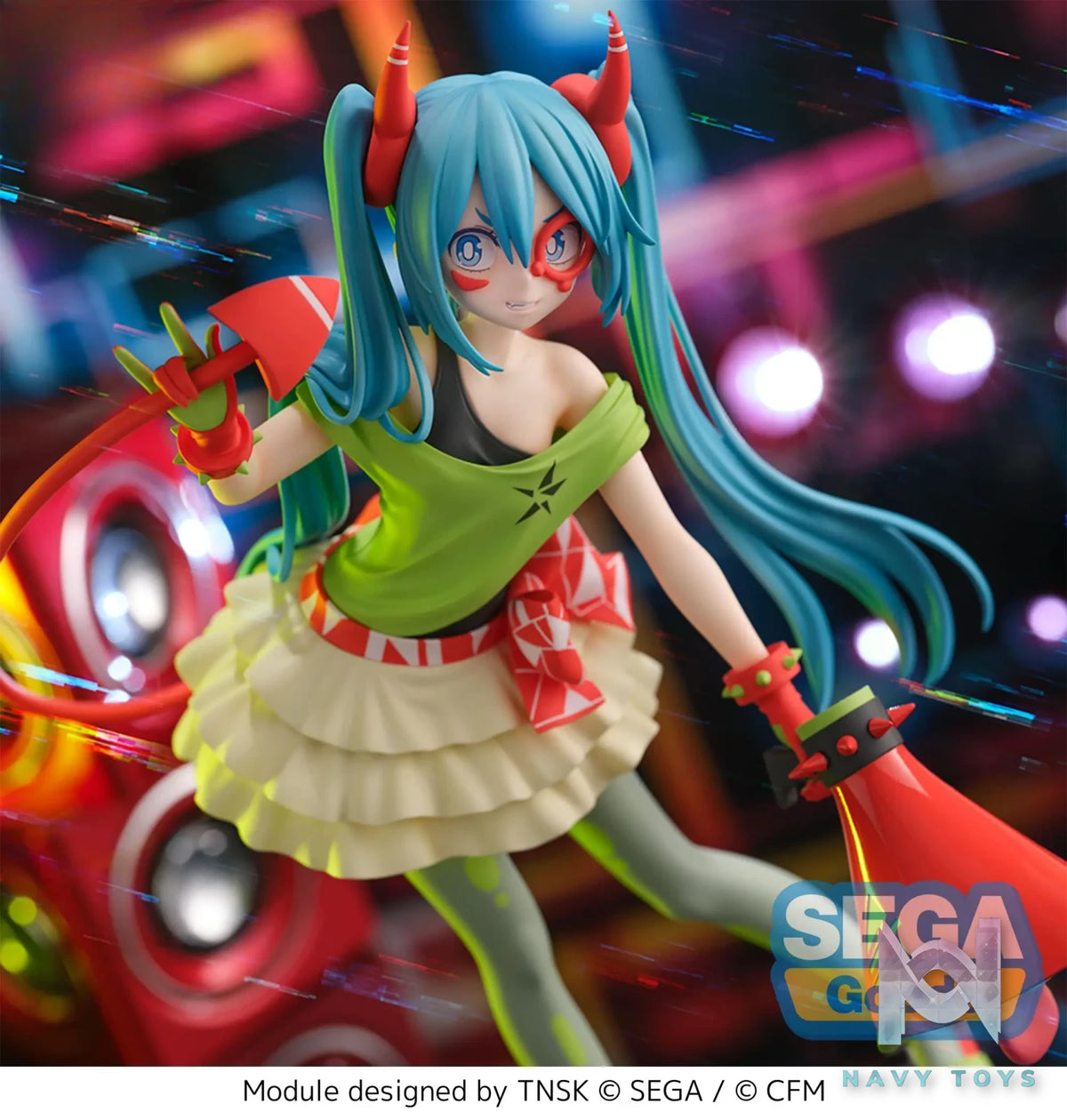 SEGA – FIGURIZMα Hatsune Miku -Project DIVA- X – Hatsune Miku – DE:MONSTAR T.R. (Licensed)