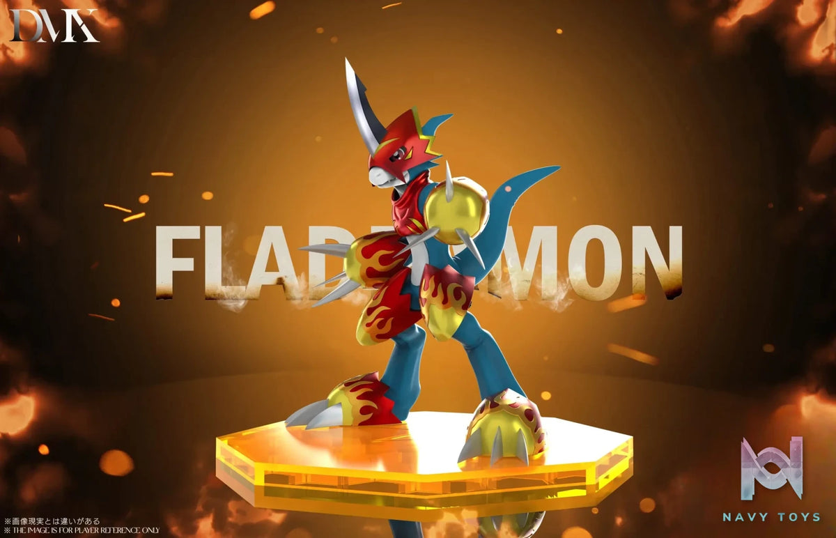 DMX Studio – Digimon Lighdramon & Motomiya Daisuke & V-mon & Fladramon