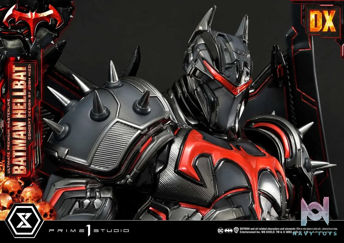 Prime 1 Studio – Ultimate Premium Masterline Batman (Comics) Batman Hellbat Concept Design by Josh Nizzi UPMDC-06 UPMDC-06DX UPMDC-06DXS (Licensed)