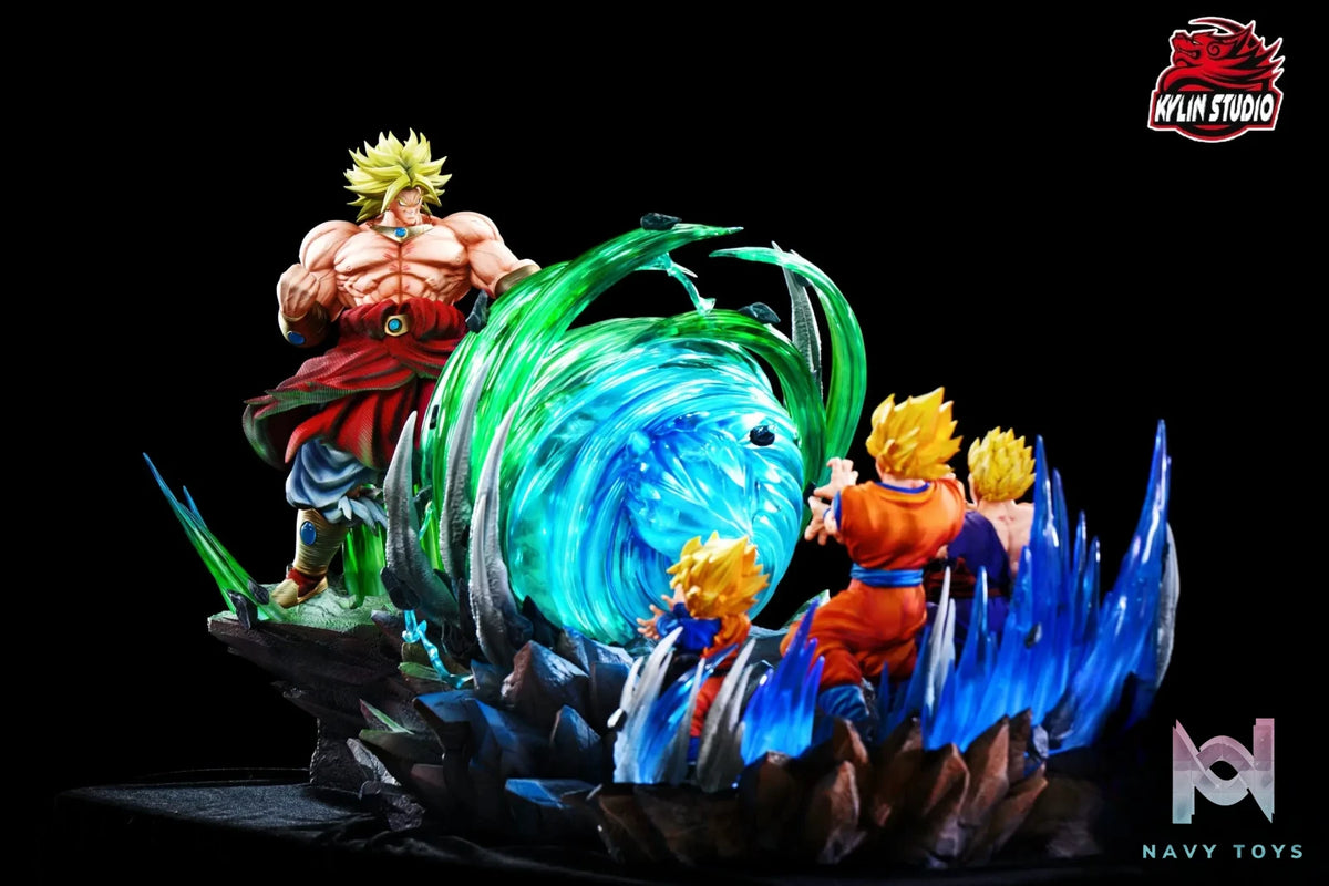 Kylin Studio – Broly VS Son Goku X Gohan X Goten Dragon Ball
