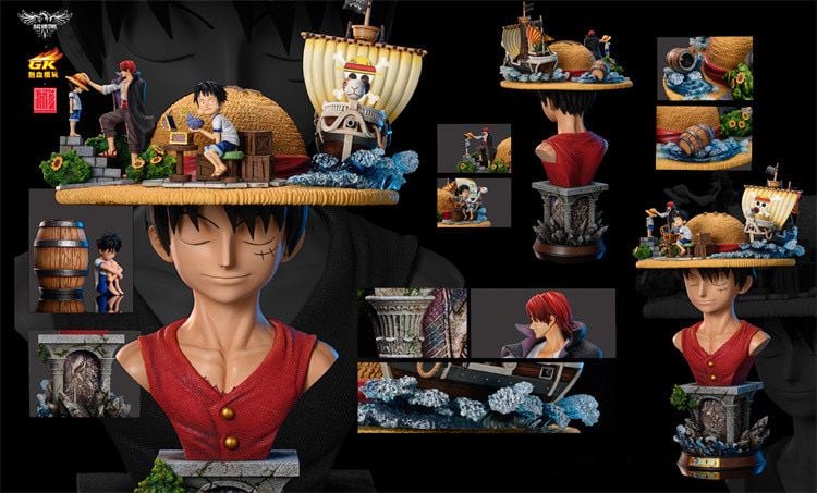 Luffy Bust - Black Hawk Studio resin statue Black Hawk Studio anime figure