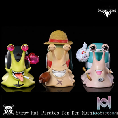 Diamond Studio – One Piece Sanji Luffy Nami Transponder Snail