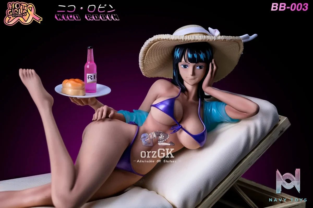 Nico Robin Pool Party #3 - One Piece - Hot Girls Studio resin statue Navy Toys anime figure