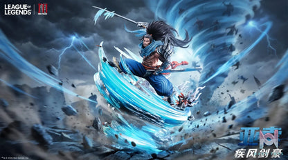 JIMEI PALACE Studio – League of Legends Yasuo The Unforgiven Scale Statue (Licensed)