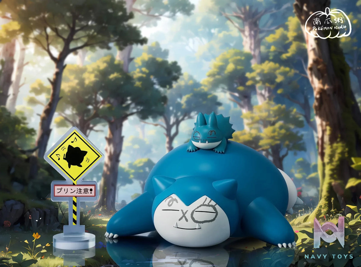 Nan Gua Zhou Studio – Pokémon Snorlax Evolution Set 1/20