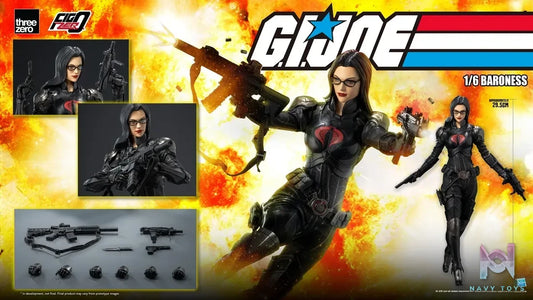 Threezero – G.I. Joe FigZero 1/6 Baroness 3Z03500W0 (Licensed)