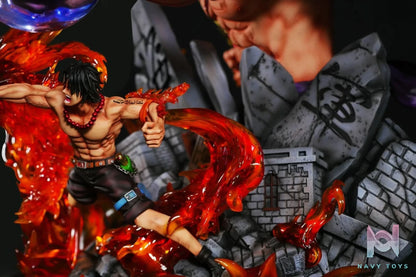 Ru Studios – One Piece Whitebeard Edward and Ace