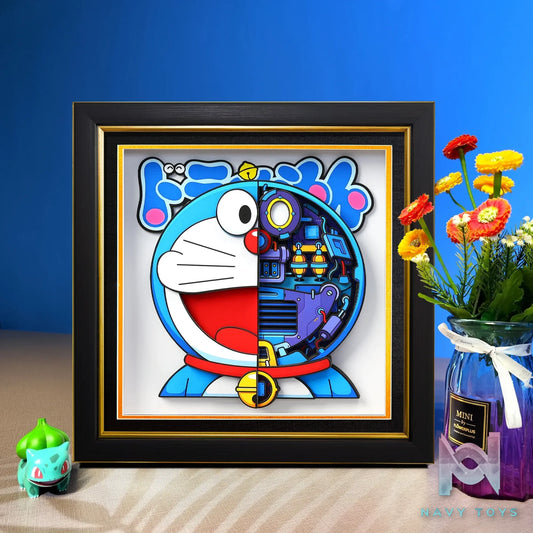 Yu Zhi Jiang Studio – Doraemon 3D Decorative Painting Doraemon