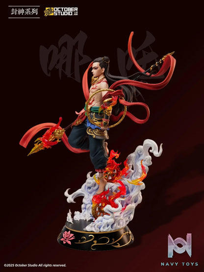 Shi Yue Wu Tong Studio – Fengshen Series Nezha Dual Proportion Limited Statue (Licensed)